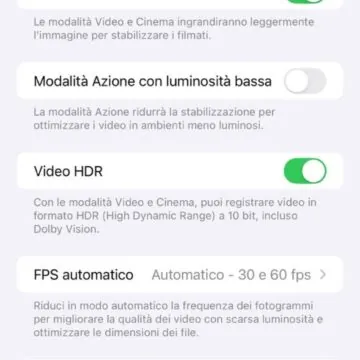 Foto e video come professionisti attivando questa funzione su iPhone