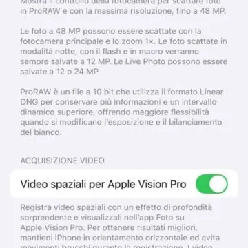 Foto e video come professionisti attivando questa funzione su iPhone