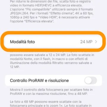 Foto e video come professionisti attivando questa funzione su iPhone