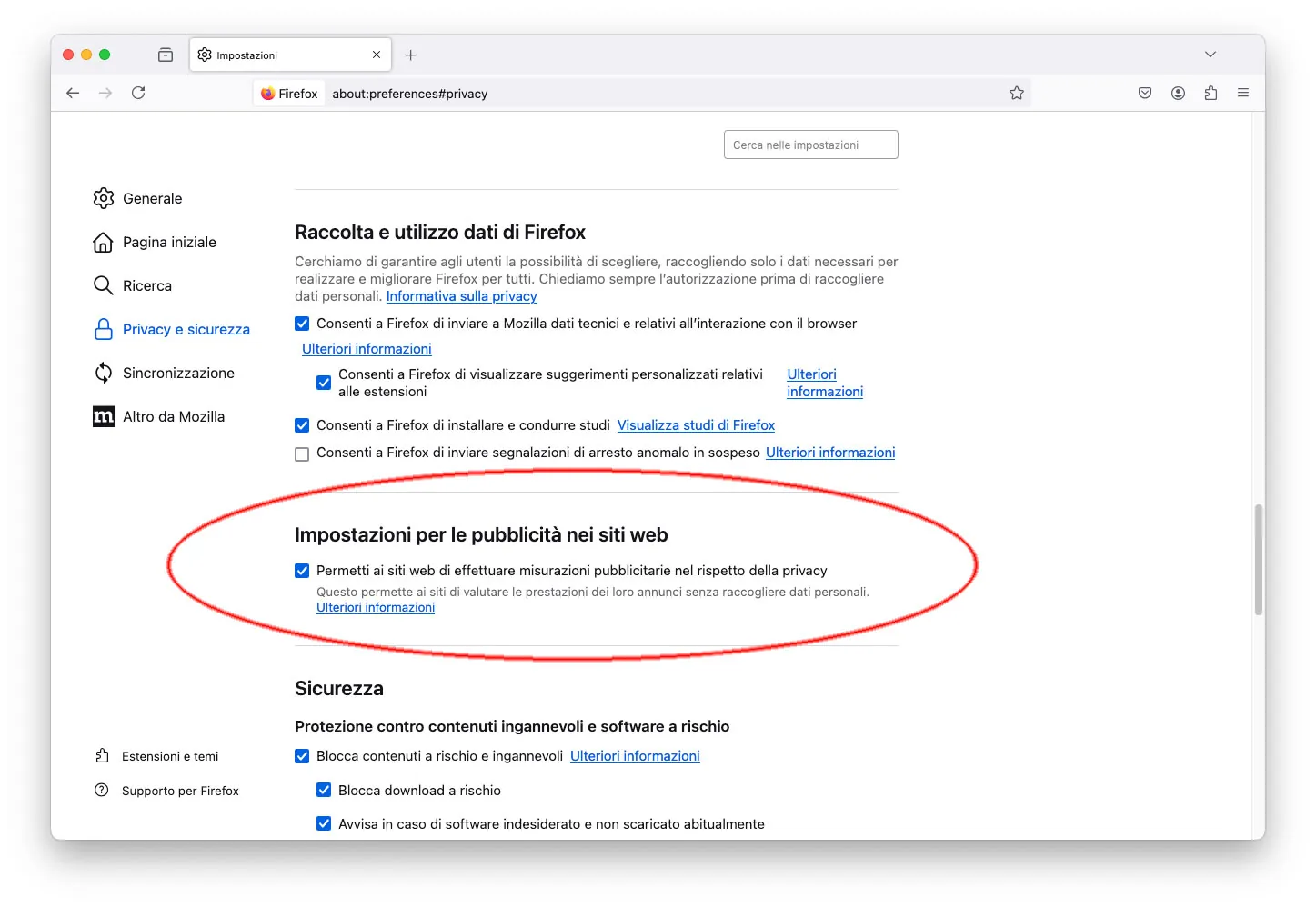 Firefox 128, critiche per avere abilitato di default opzione di test per la privacy