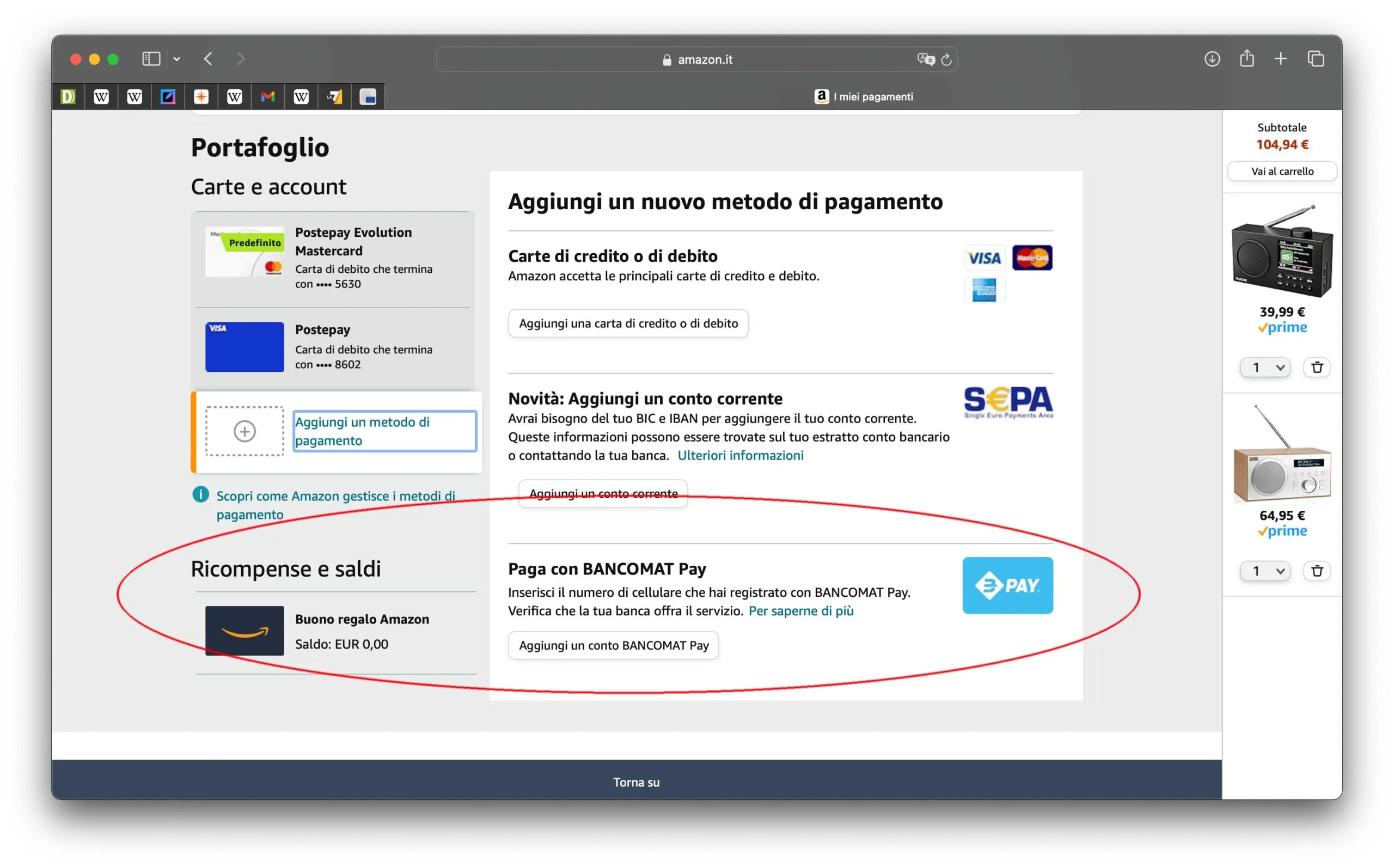 BANCOMAT Pay, nuova opzione di pagamento su Amazon.it BANCOMAT Pay, nuova opzione di pagamento su Amazon.it