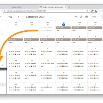 Come collegare il calendario Apple con quello Google, e viceversa