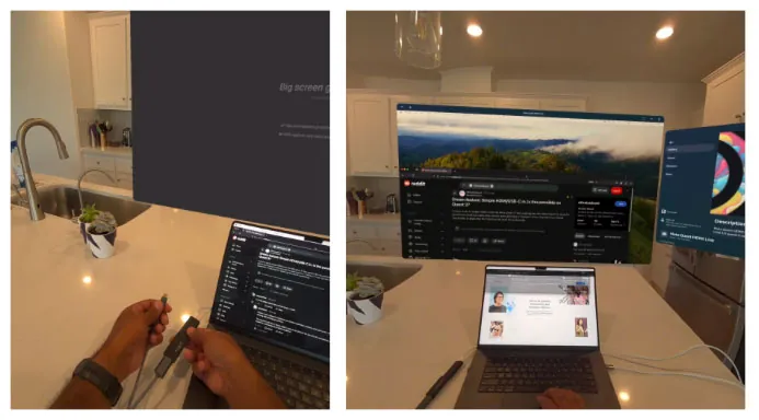 Usare Meta Quest come schermo per dispositivi HDMI, ora si può fare Usare Meta Quest come schermo per dispositivi HDMI, ora si può fare