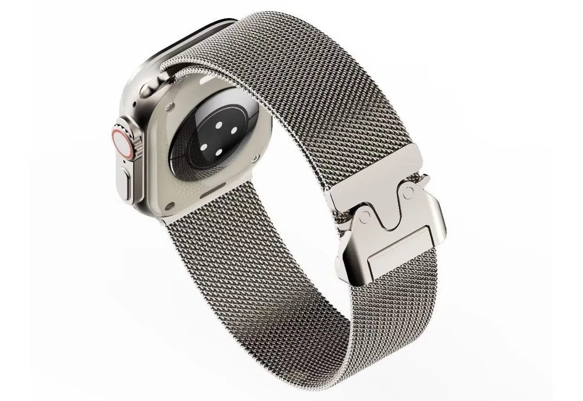 Apple Watch 10 e bracciale in maglia milanese, addio all'acciaio benvenuto titanio Apple Watch 10 e bracciale in maglia milanese, addio all'acciaio benvenuto titanio