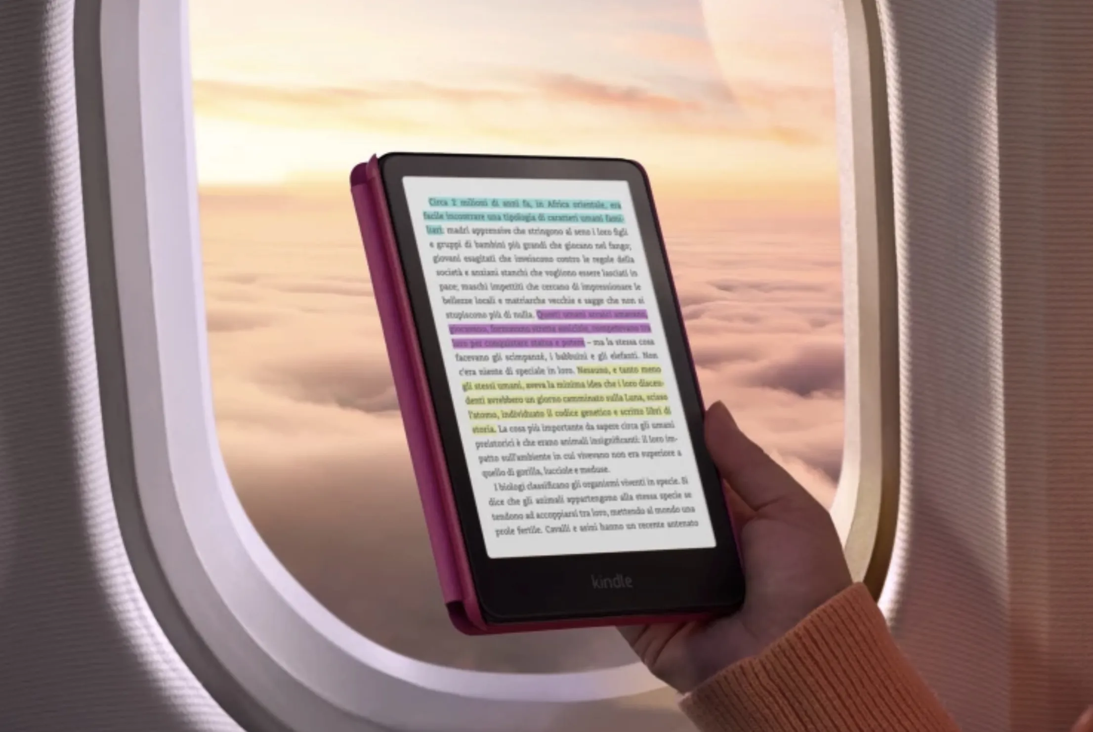 Amazon tinge di colori il Kindle con Colorsoft Amazon tinge di colori il Kindle con Colorsoft