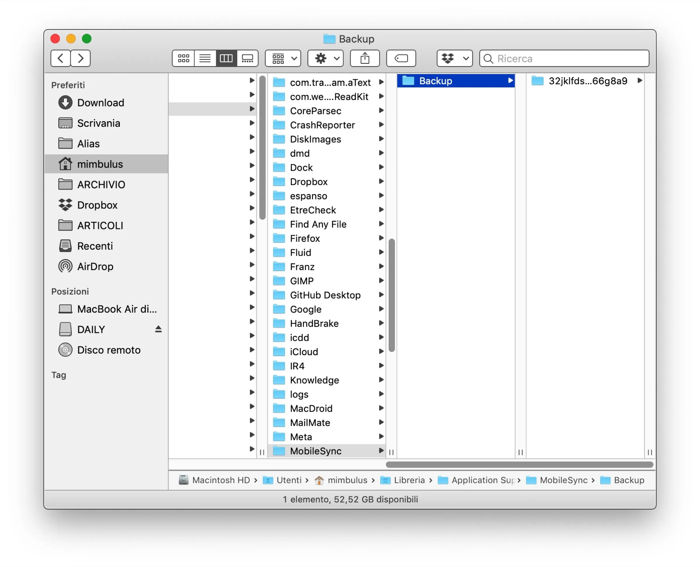 Come archiviare i backup di iPhone su un disco esterno - macitynet.it Come archiviare i backup di iPhone su un disco esterno - macitynet.it