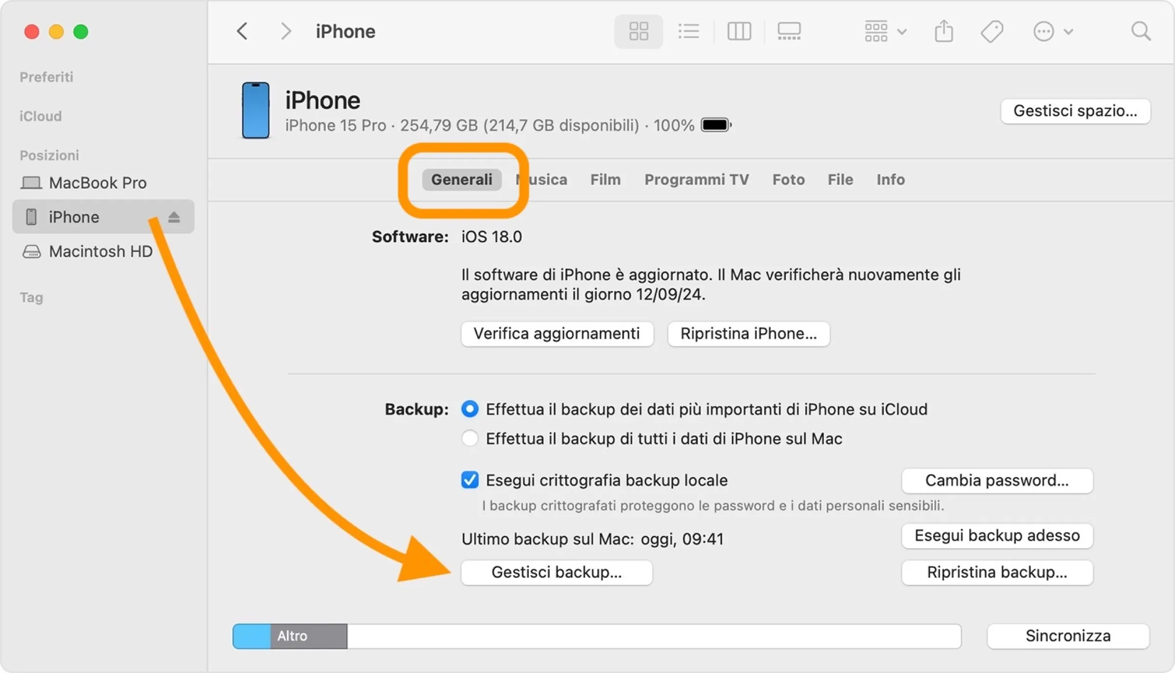 Come archiviare i backup di iPhone su un disco esterno - macitynet.it Come archiviare i backup di iPhone su un disco esterno - macitynet.it