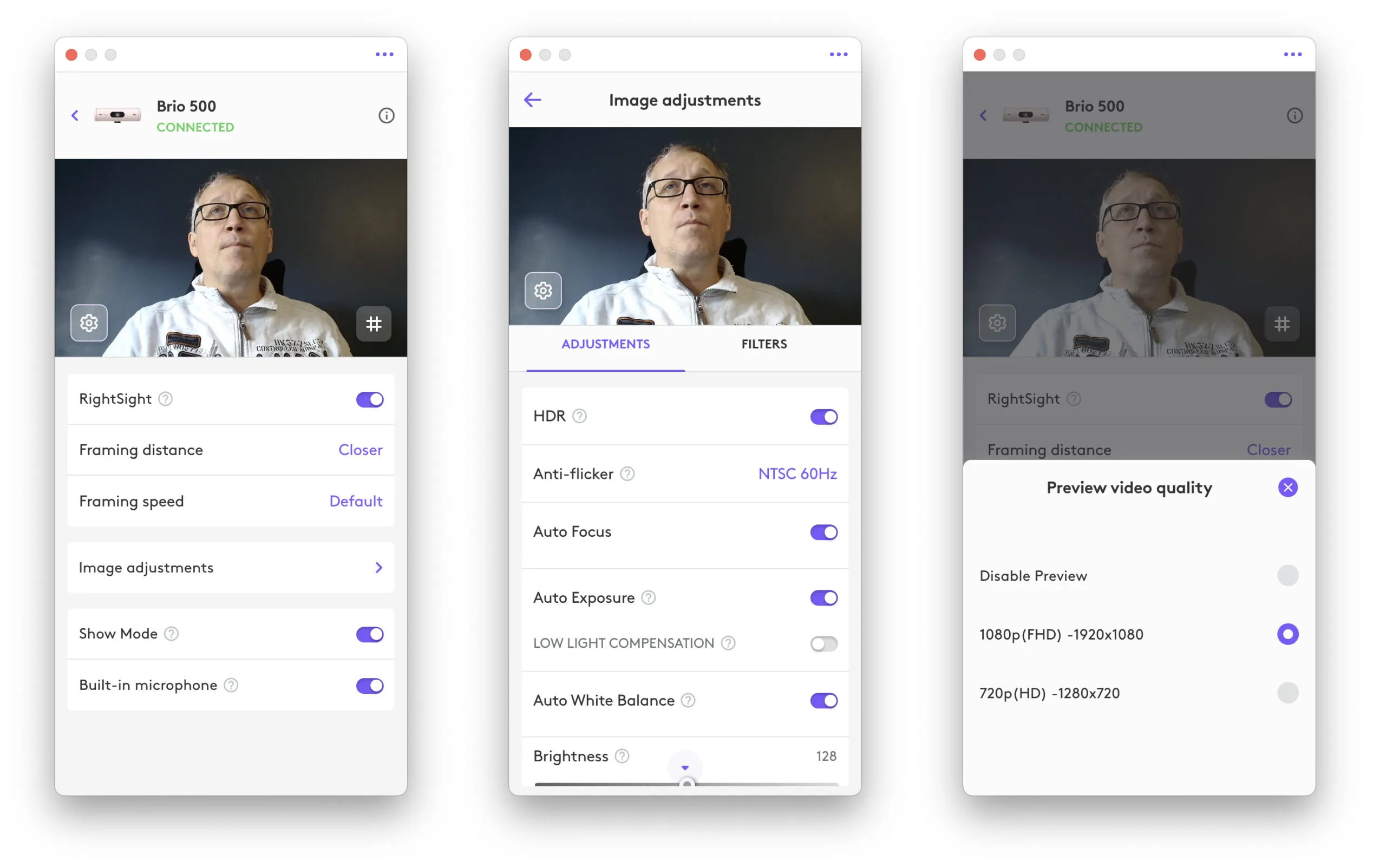 Recensione Logitech Brio 500, un cilindro che si crede webcam straordinariamente utile - macitynet.it Recensione Logitech Brio 500, un cilindro che si crede webcam straordinariamente utile - macitynet.it