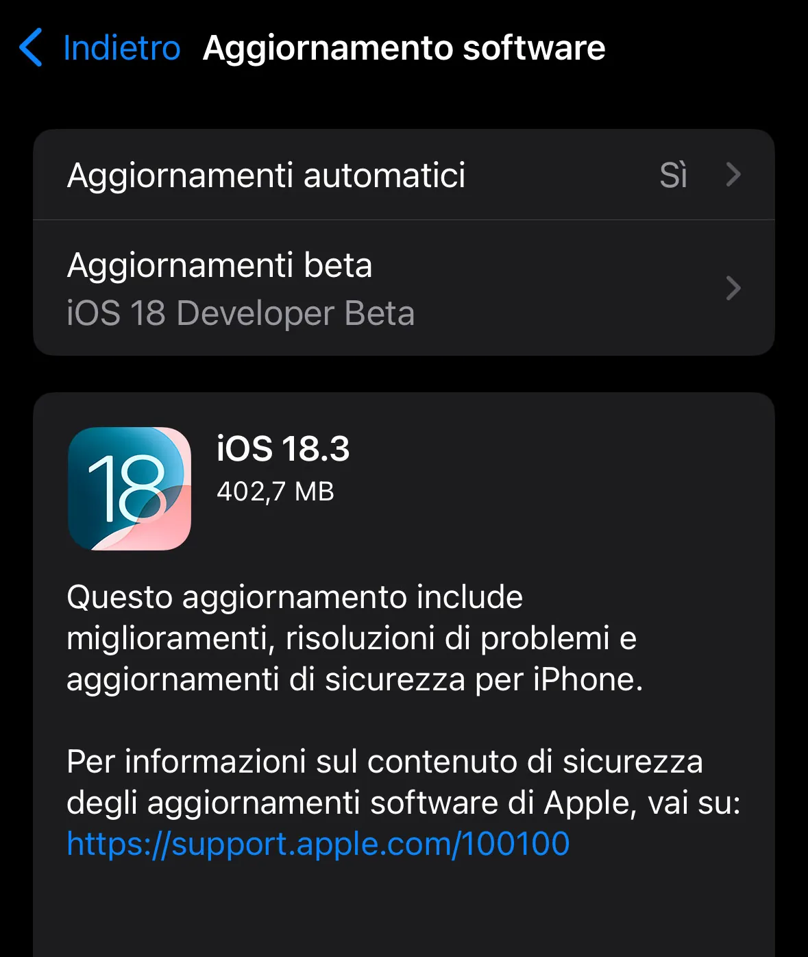 Disponibili aggiornamenti a iOS 18.3 e iPadOS 18.3 - macitynet.it