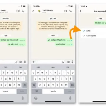 Come sapere quando un messaggio Whatsapp è stato letto - macitynet.it