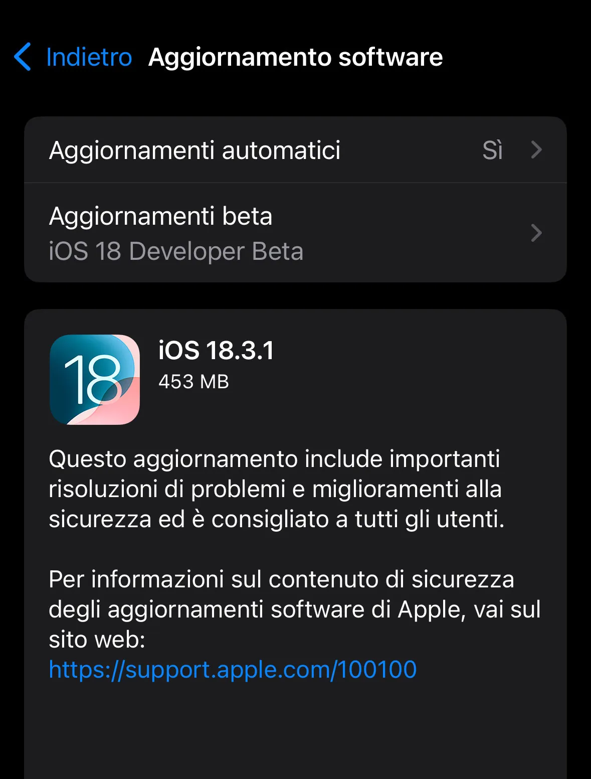 Disponibili aggiornamenti a iOS 18.3.1, PadOS 18.3.1, macOS Sequoia 15.3.1 e watchOS 11.3.1 - macitynet.it Disponibili aggiornamenti a iOS 18.3.1, PadOS 18.3.1, macOS Sequoia 15.3.1 e watchOS 11.3.1 - macitynet.it