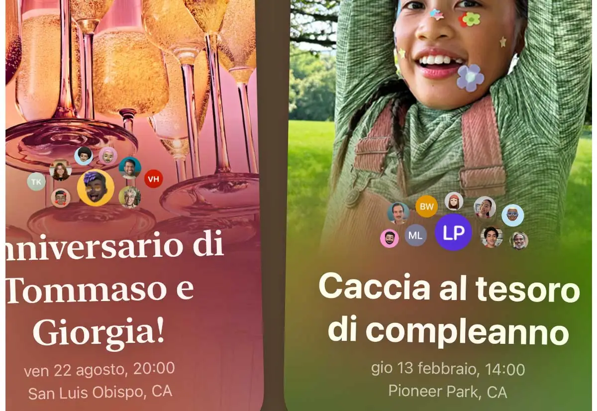 Inviti è la nuova app di Apple - macitynet.it Inviti è la nuova app di Apple - macitynet.it