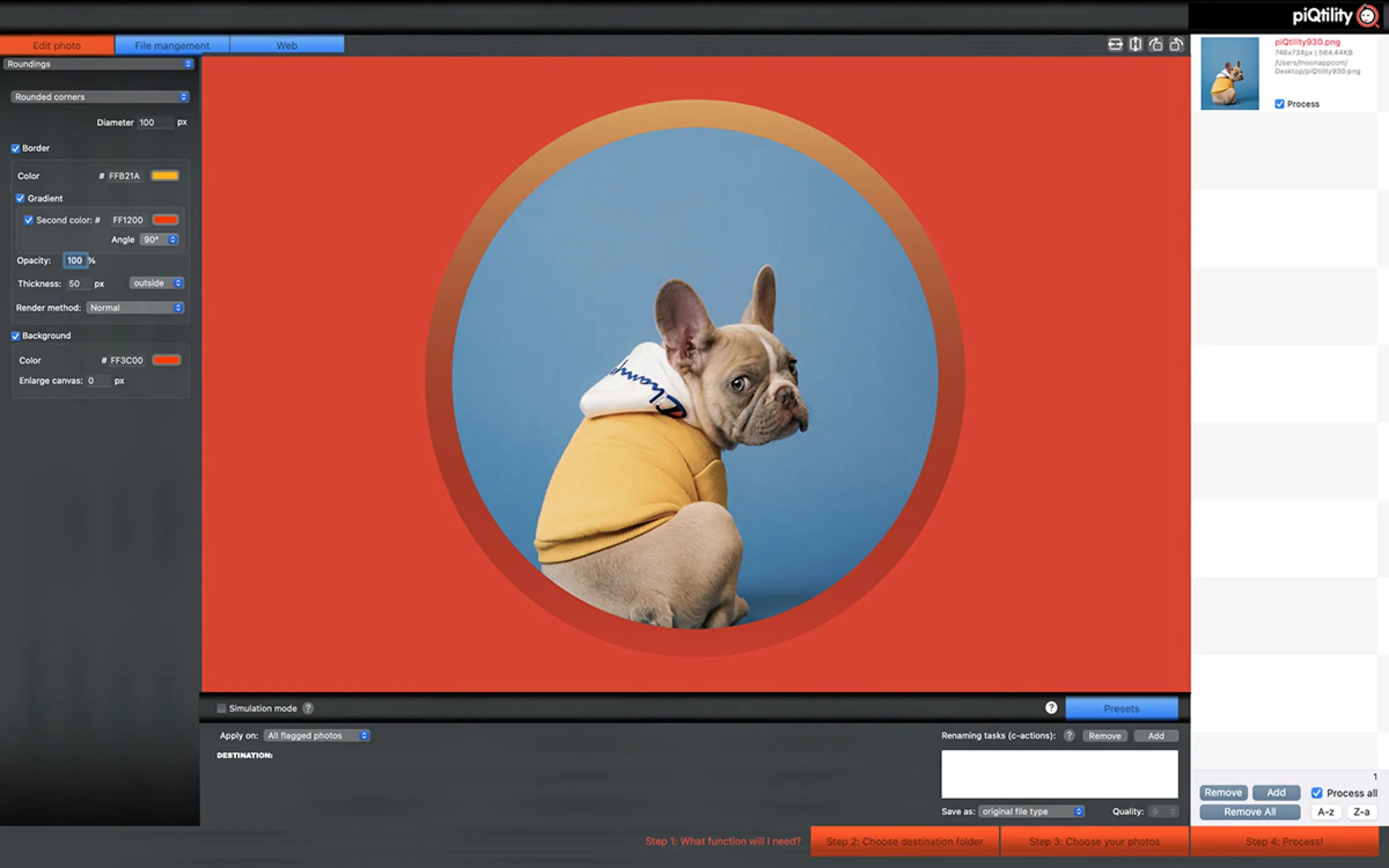 Con piQtility modificate le foto al Mac come professionisti con soli 2,50 $ - macitynet.it