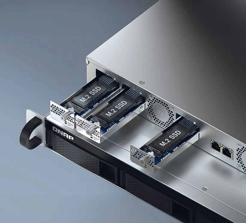 QNAP TS-h765eU è un NAS a 4 bay per ambienti con spazio limitato - macitynet.it