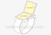 Cupertino ha brevettato un Apple Watch con doppio display Cupertino ha brevetto un Apple Watch con doppio display - macitynet.it