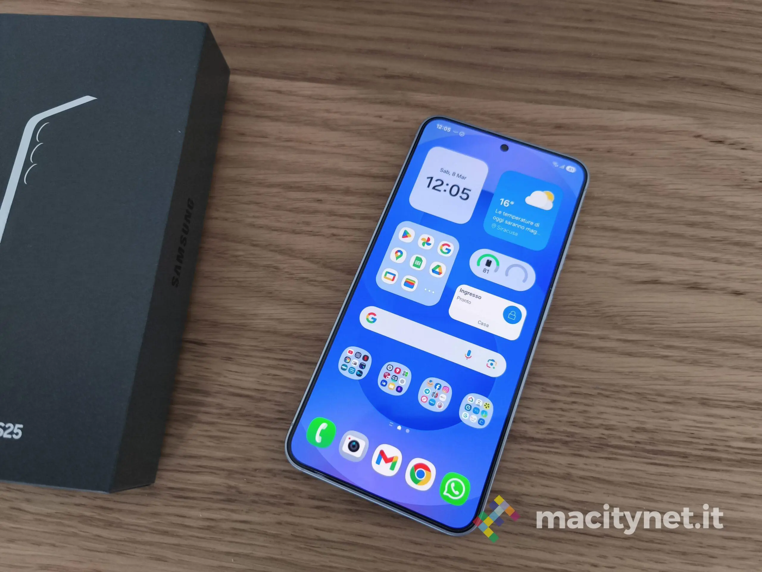 Recensione Samunsg Galaxy S25 - macitynet.it Recensione Samunsg Galaxy S25 - macitynet.it