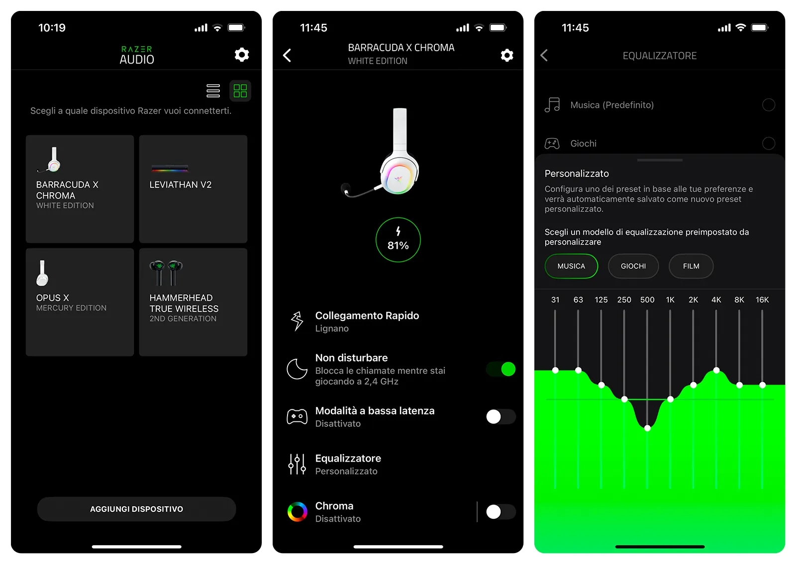 Recensione Razer Barracuda X Chroma - macitynet.it Recensione Razer Barracuda X Chroma - macitynet.it