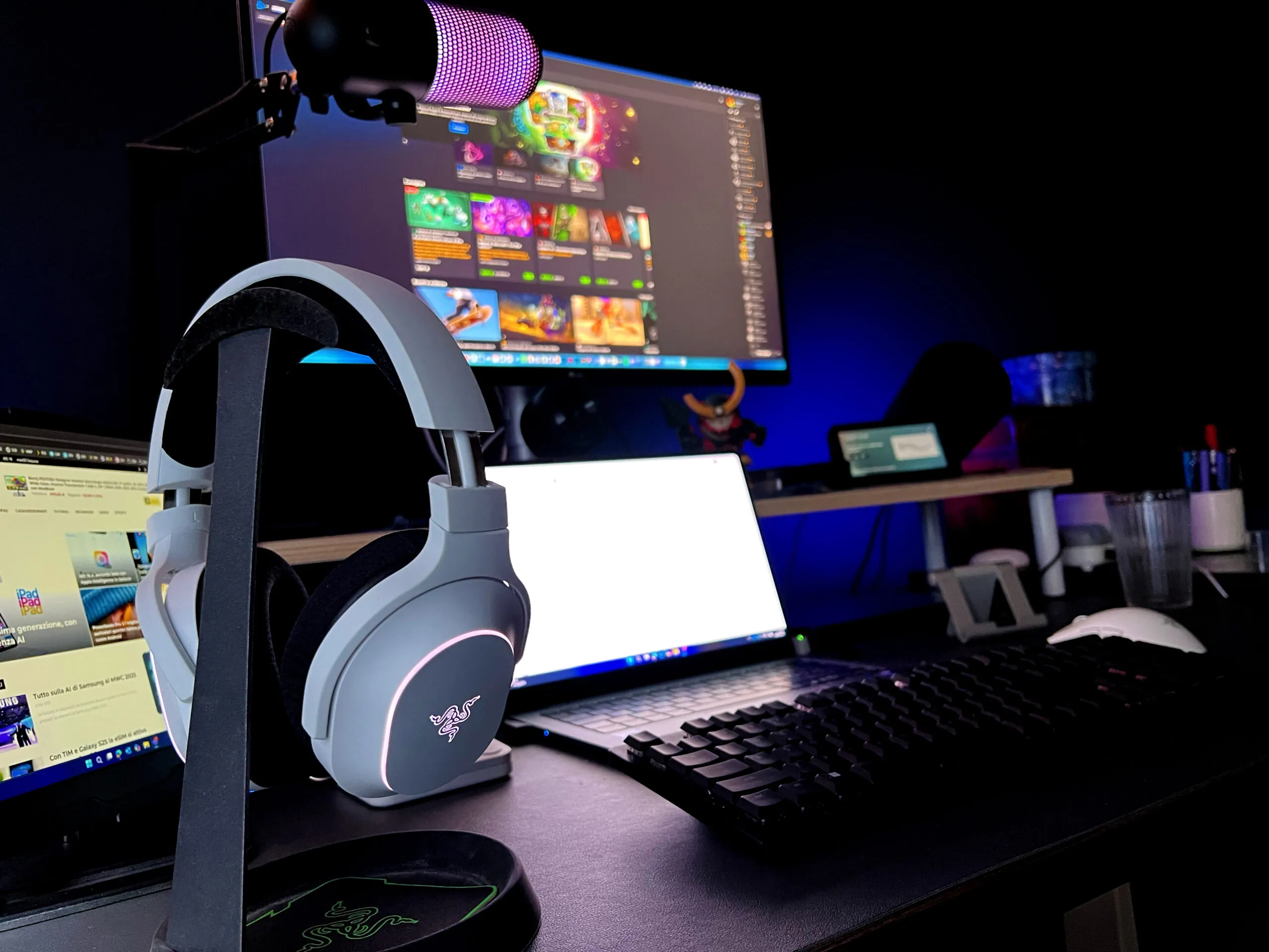 Recensione Razer Barracuda X Chroma - macitynet.it Recensione Razer Barracuda X Chroma - macitynet.it