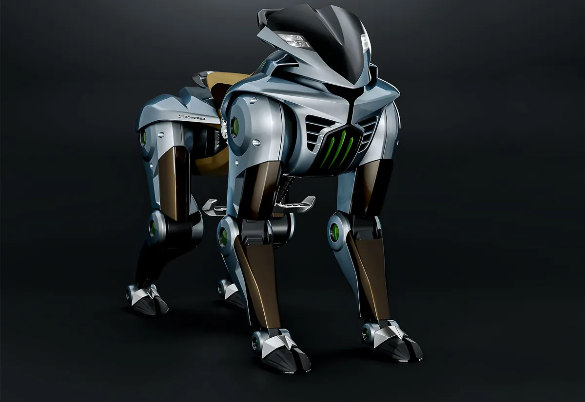 Kawasaki Corleo sembra un cavallo e sostituisce la moto Kawasaki Corleo sembra un cavallo e sostituisce la moto