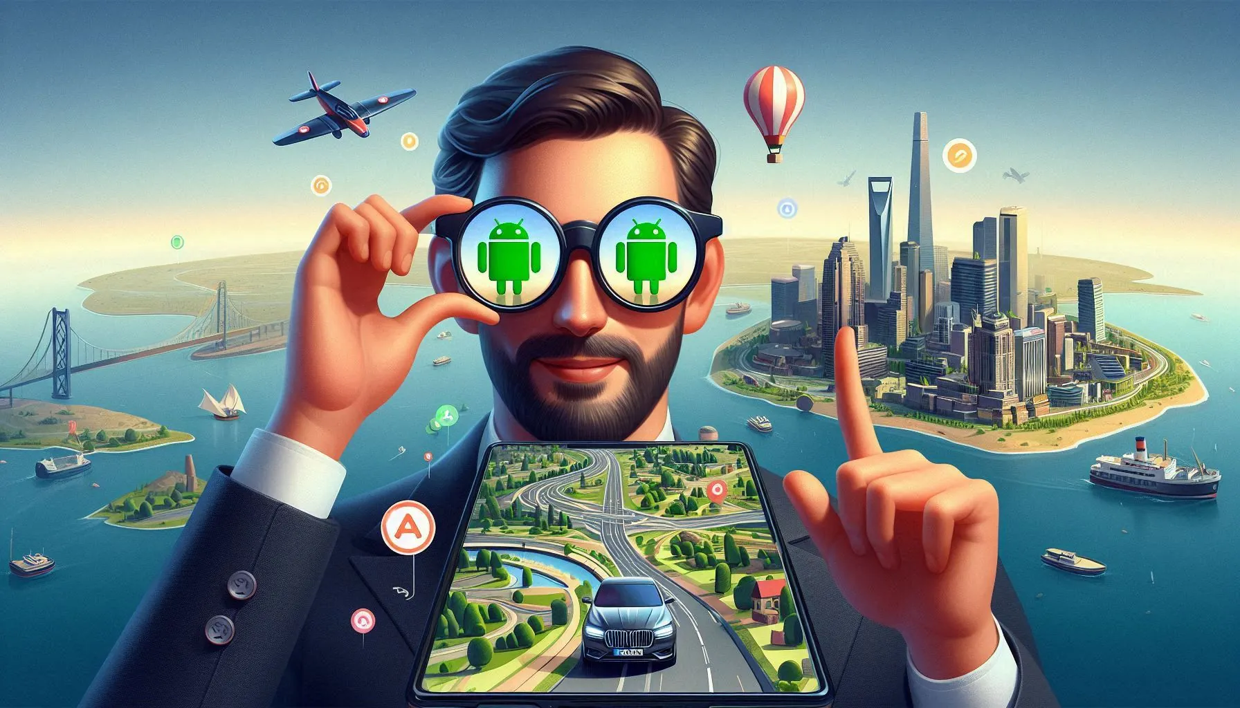 Android Auto si mette gli occhiali e guarda al futuro della navigazione - macitynet.it