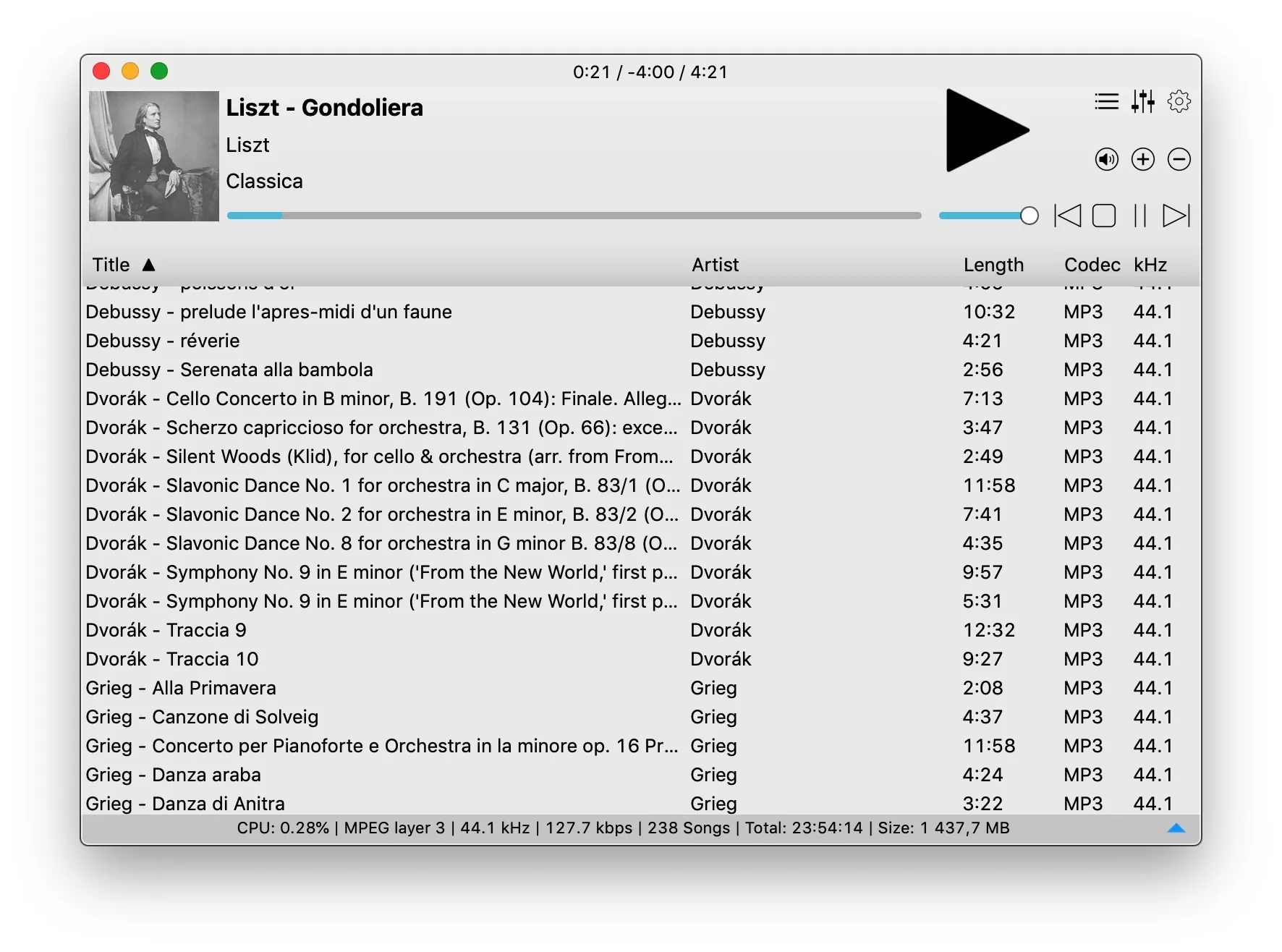 Colibri, forse il miglior lettore musicale per Mac - macitynet.it