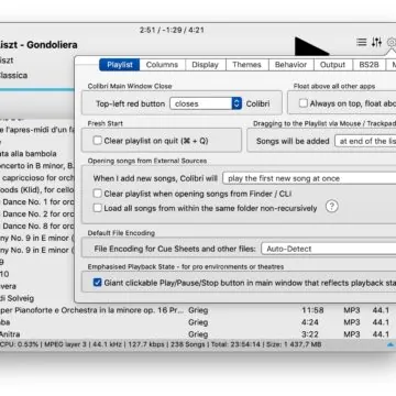 Colibri, forse il miglior lettore musicale per Mac - macitynet.it