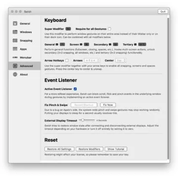 Con Swish controllate le finestre del Mac come professionisti dal trackpad - macitynet.it