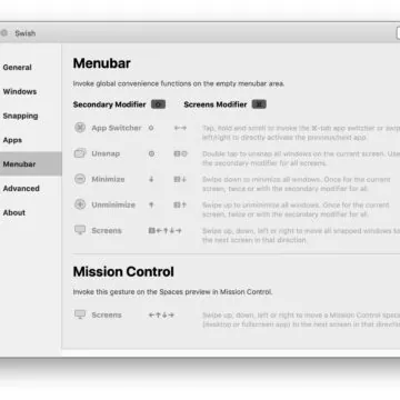 Con Swish controllate le finestre del Mac come professionisti dal trackpad - macitynet.it