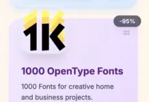 Un Font per tutto col pacchetto 1000 OpenType in offerta speciale a 1,50 $ - macitynet.it