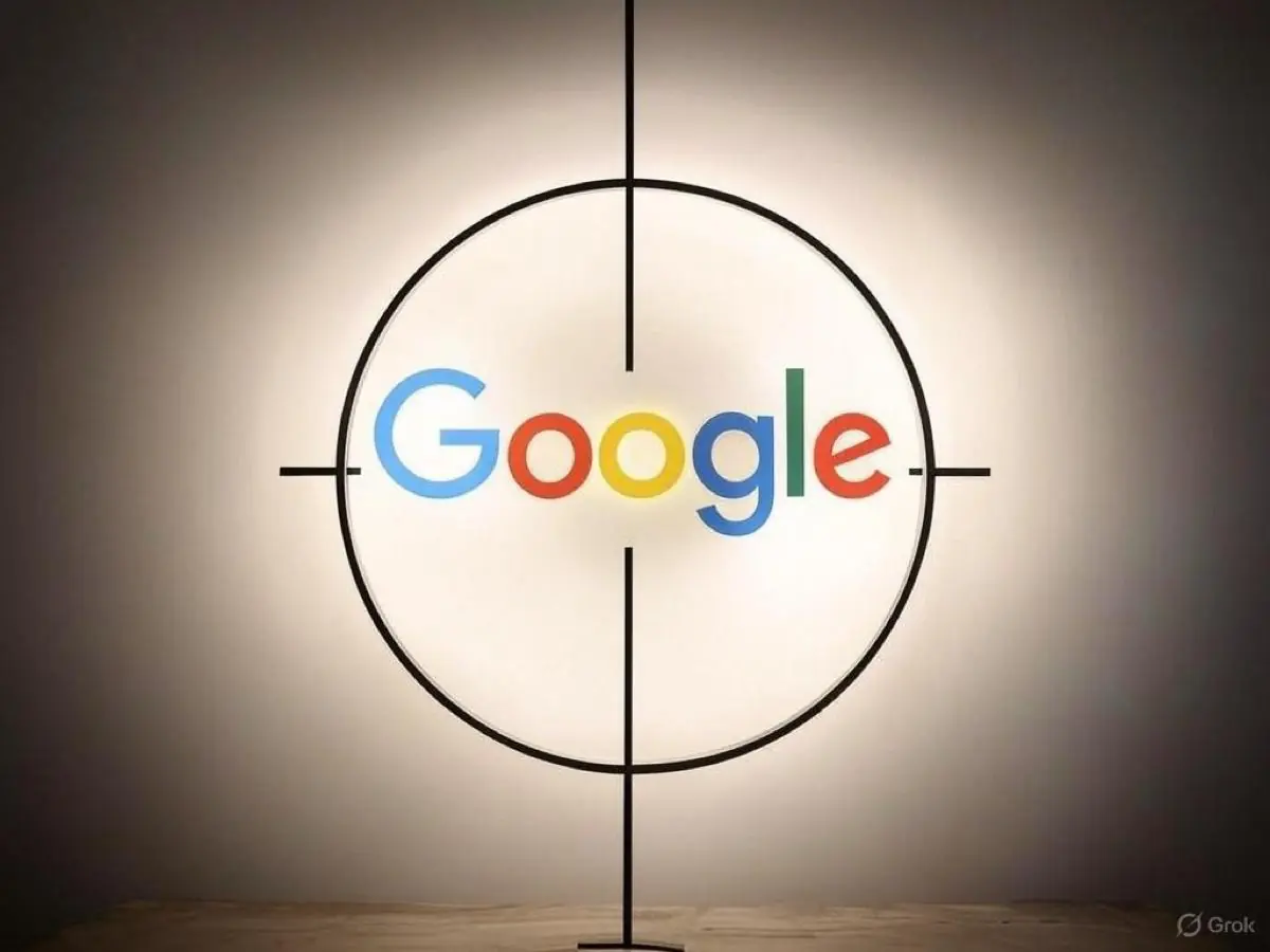 logo google mirino
