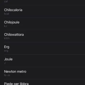 Calcolatrice iPhone, come convertire al volo qualsiasi unità di misura - macitynet.it