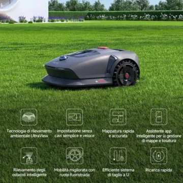 I robot MOVA falciano l'erba assistiti dall'AI - macitynet.it