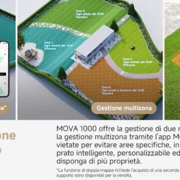I robot MOVA falciano l'erba assistiti dall'AI - macitynet.it