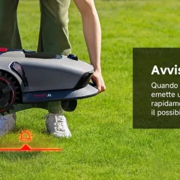 I robot MOVA falciano l'erba assistiti dall'AI - macitynet.it
