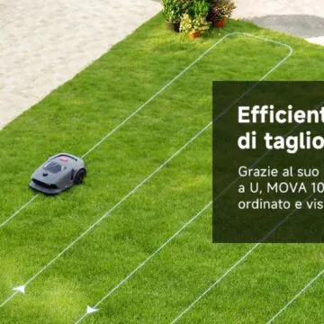 I robot MOVA falciano l'erba assistiti dall'AI - macitynet.it
