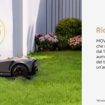 I robot MOVA falciano l'erba assistiti dall'AI - macitynet.it