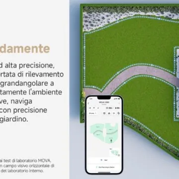 I robot MOVA falciano l'erba assistiti dall'AI - macitynet.it