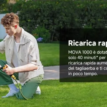 I robot MOVA falciano l'erba assistiti dall'AI - macitynet.it