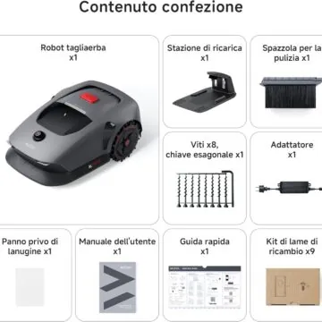I robot MOVA falciano l'erba assistiti dall'AI - macitynet.it