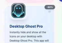 Solo 1 $ per Desktop Ghost Pro, l'app che fa ordine sulla scrivania del Mac in un click - macitynet.it