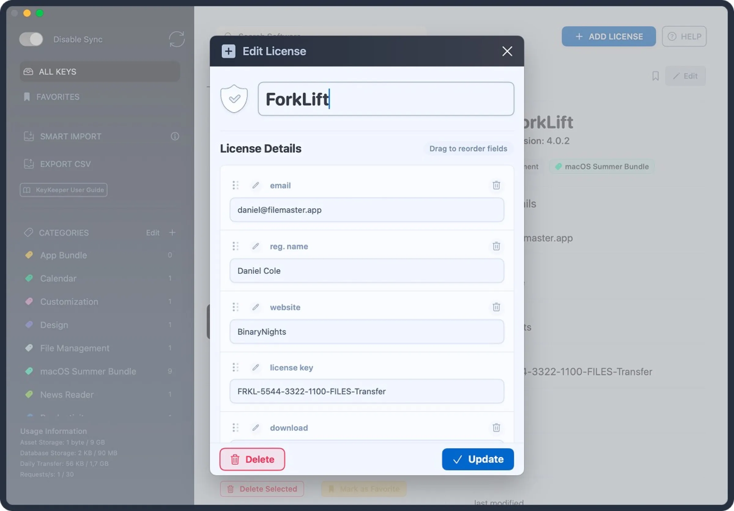 KeyKeeper semplifica la gestione delle licenze software su Mac, ora in sconto - macitynet.it KeyKeeper semplifica la gestione delle licenze software su Mac, ora in sconto - macitynet.it