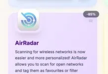AirRadar trova le vicine reti Wi-Fi libere in un lampo e per soli 1,50 $ - macitynet.it