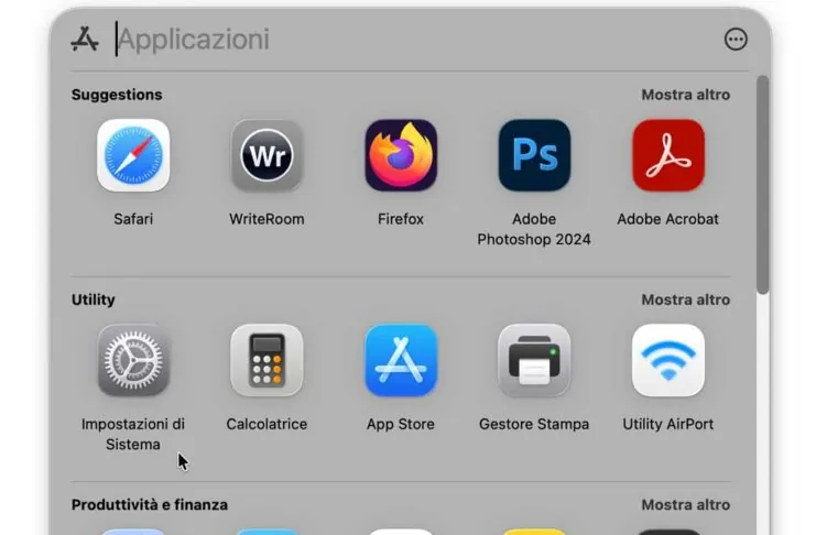 macOS Tahoe, il Lauchpad diventa App Library - macitynet.it
