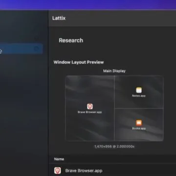 Come creare spazi di lavoro su Mac con Lattix - macitynet.it