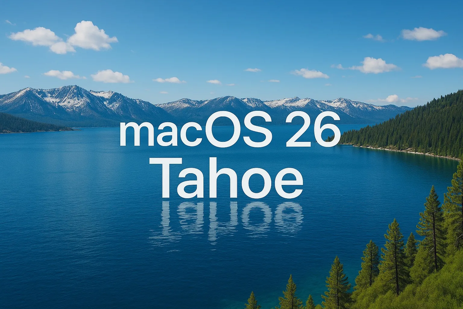 MacOs 26 Tahoe, un nome che svela il senso dell'aggiornamento - macitynet.it MacOs 26 Tahoe, un nome che svela il senso dell'aggiornamento - macitynet.it