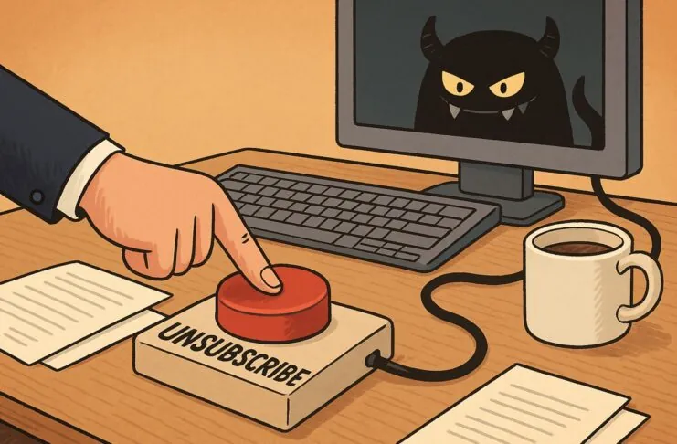 Mai cliccare su annulla iscrizione nelle email sospette, ecco perchè - macitynet.it