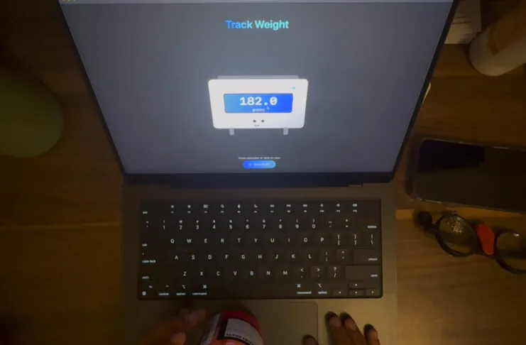TrackWeight trasforma il trackpad del MacBook in bilancia - macitynet.it