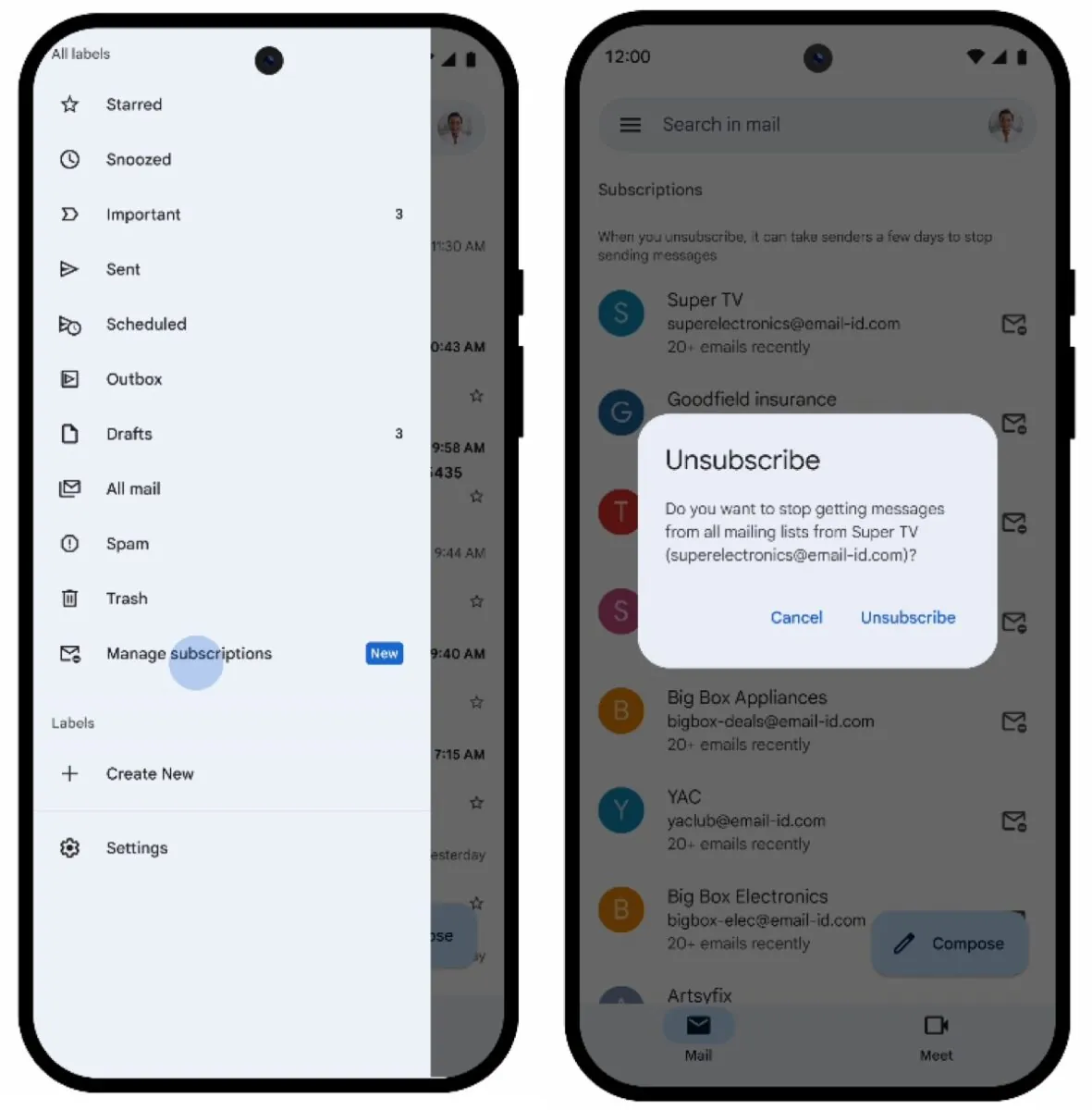 Gmail domina le iscrizioni per alleggerire la casella di posta - macitynet.it Gmail domina le iscrizioni per alleggerire la casella di posta - macitynet.it