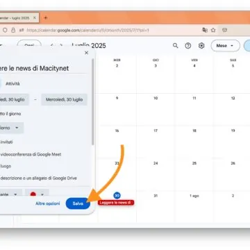 Come creare il pulsante Aggiungi al Calendario nelle mail da inviare - macitynet.it