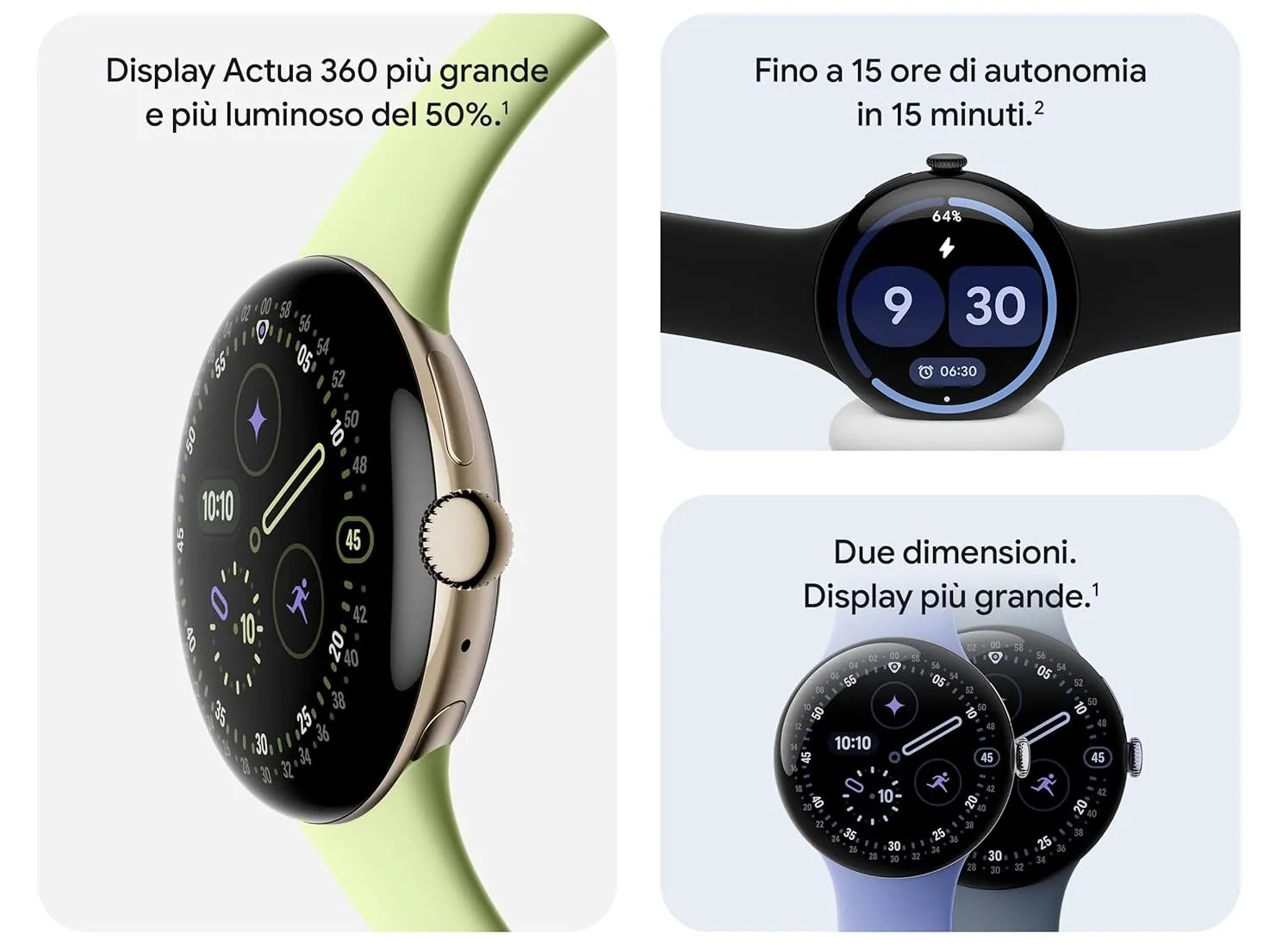 Pixel Watch 4 è lo smartwatch che si ricarica in 15 minuti e manda messaggi anche dallo spazio - macitynet.it Pixel Watch 4 è lo smartwatch che si ricarica in 15 minuti e manda messaggi anche dallo spazio - macitynet.it